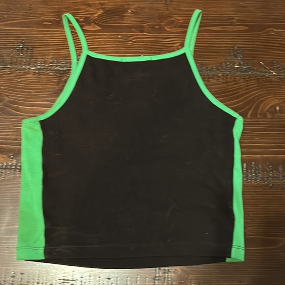 “Good luck” tiny cropped cami - Picture 2 of 3